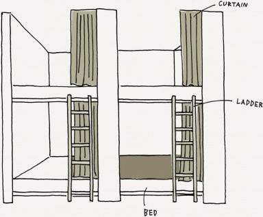 10-bed Mixed Dormitory Room